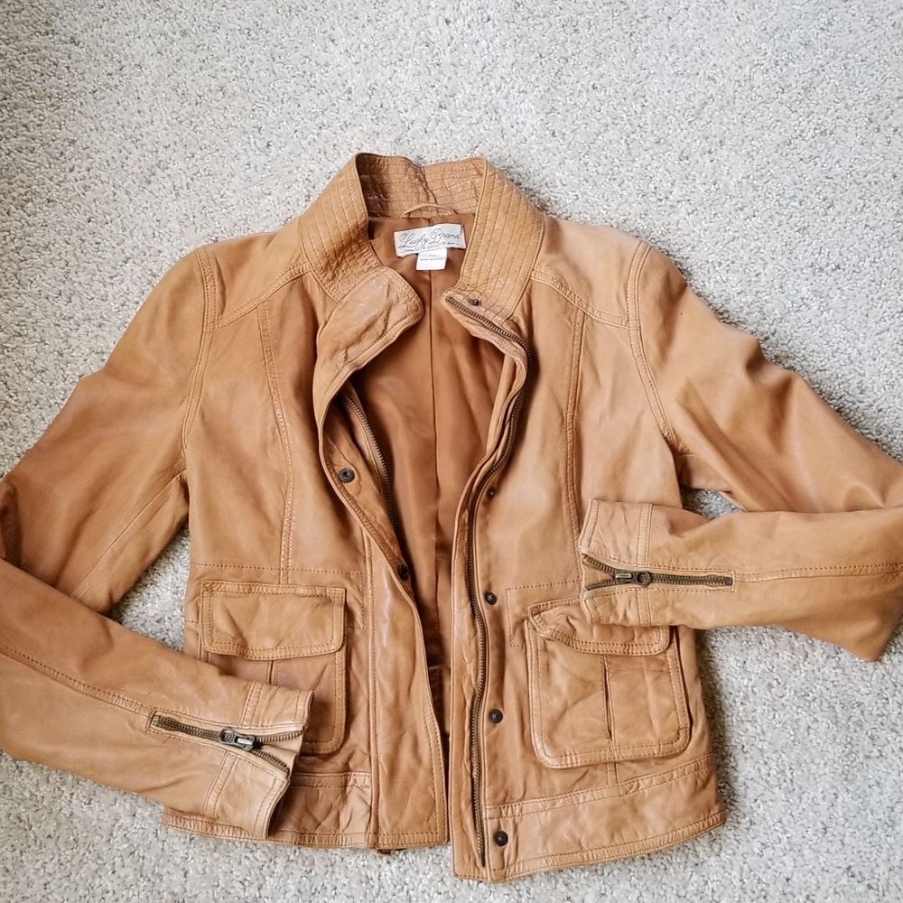 Lucky Brand leather jacket